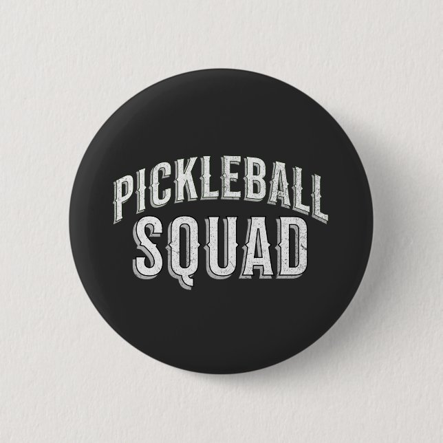 Turinament för Pickleball Squad Team Knapp (Framsida)