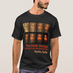 Turins omfång Heligan Ansikte av Jesus provfaser T Shirt