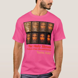 Turinskning Heligan Ansikte av Jesus provfaser T Shirt