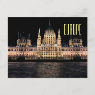Turism i Europa - Vintage resor Vykort