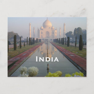 Turism i Indien Vintage resor Vykort