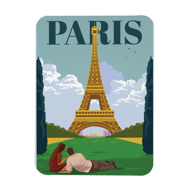 Turism Paris Magnet (Vertikal)