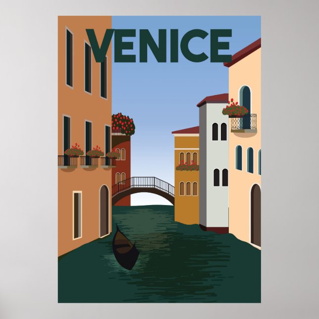 Turism Venedig Poster (Framsidan)