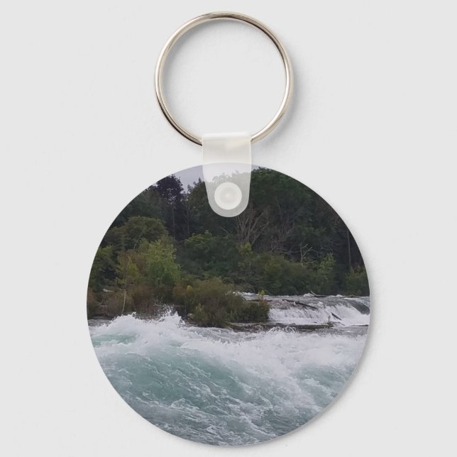 Turism vid Niagarafallen Nyckelring (Framsida)