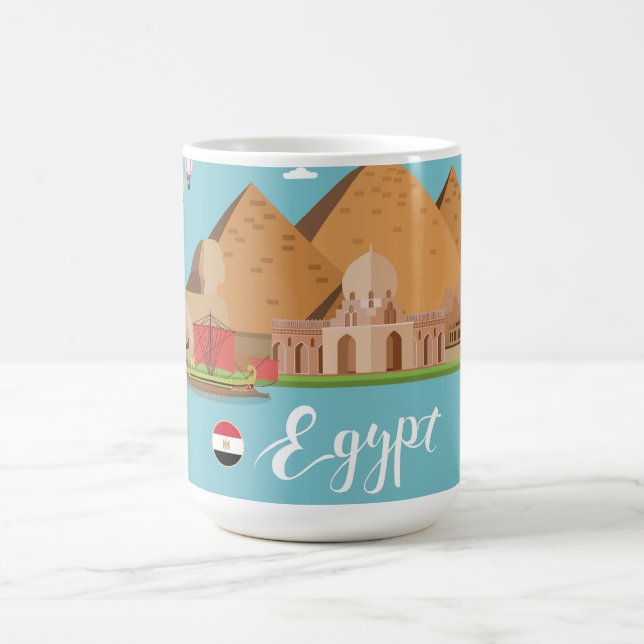 Turismens Egypten Kaffemugg (Center)