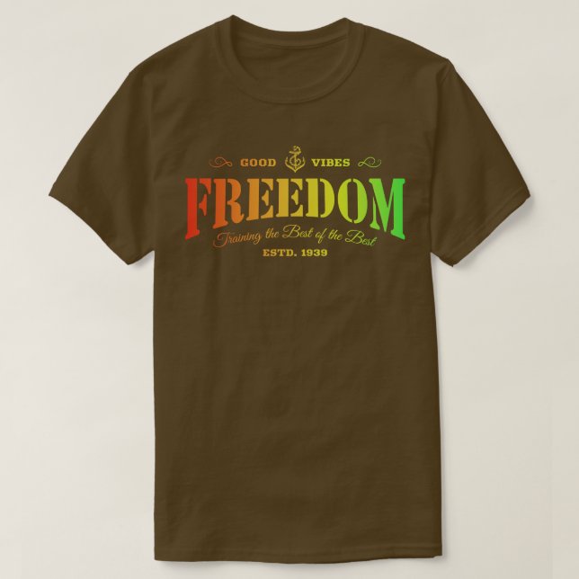 Turismens frihet t shirt (Design framsida)