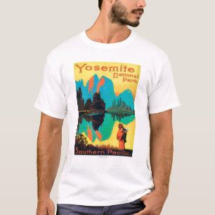 Turist- affisch - Yosemite nationalpark, CA Tee