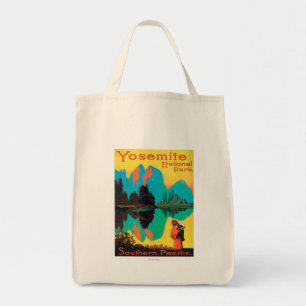 Turist- affisch - Yosemite nationalpark, CA Tygkasse