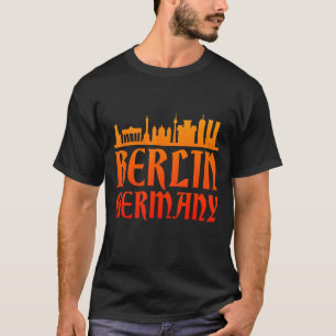 Turist Attraktion Byggande City Europe Germ T Shirt
