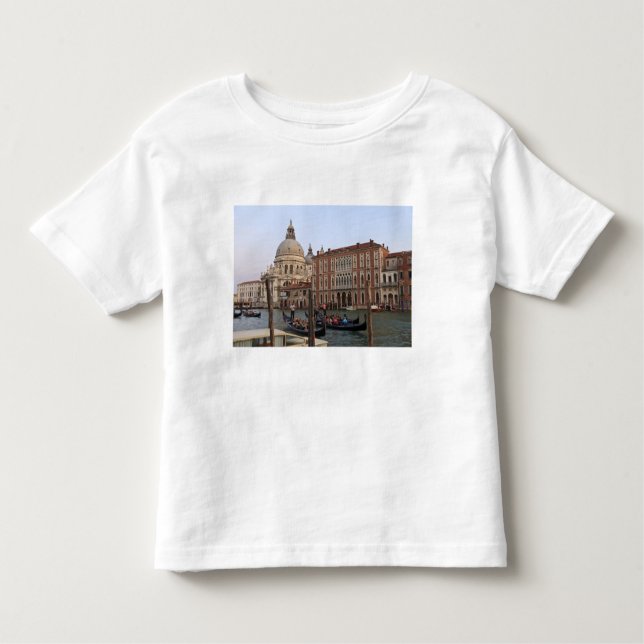 Turist i Gondolas från San Maria Del Giglio T-shirt (Framsida)