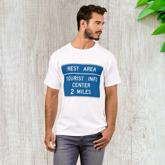 Turist Info Center Skylt T Shirt (Skapare uppladdad)