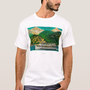 Turist- Steamer på Diablo sjön, Skagit T-shirt