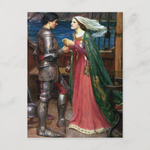 Turistan och Isolde-vykort Vykort