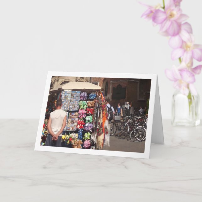 Turistattraktion, Kraków, Polen Kort (Orkide)