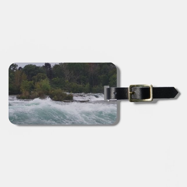 Turistattraktion vid Niagarafallen Bagagebricka (Horisontell Framsida)