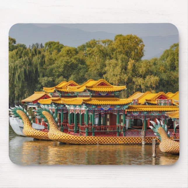 Turistdrakbåtar | Kunming Lake Musmatta (Framsidan)