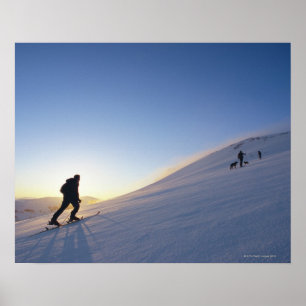 Turister på berget poster