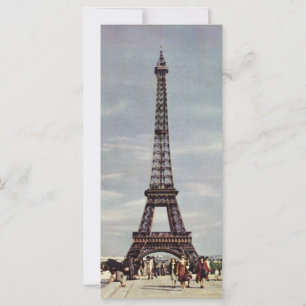 Turister på Eiffeltornet, Paris semester