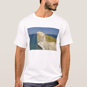 Turister på klipptoppen vid Tunnel Beach T-shirt