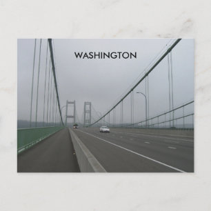 Turistexamen i Washington Vintage resor Vykort