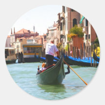 Turistfärd med gondol Venedig Italien