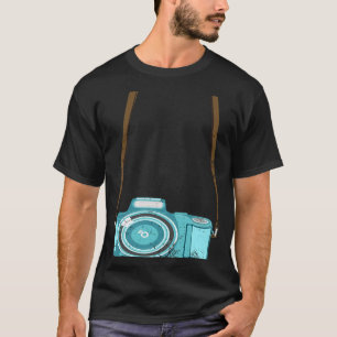 Turistkamera Manar Kvinnor Coola Fotografifilm - k T Shirt