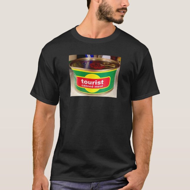 Turistkonserverad Kött T Shirt (Framsida)
