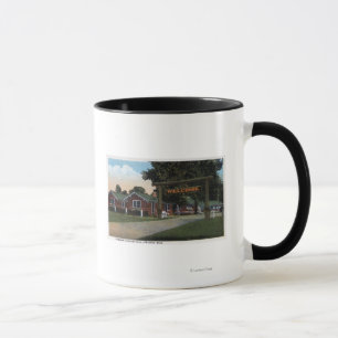 Turistparkens ingångsvy mugg