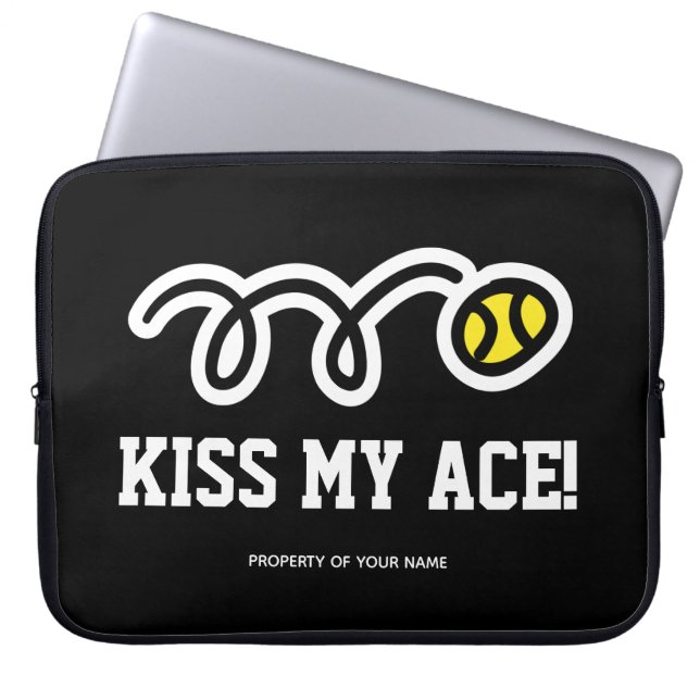Turistpresenter - Kiss my ace 15 inch Laptop Fodral (Framsidan)