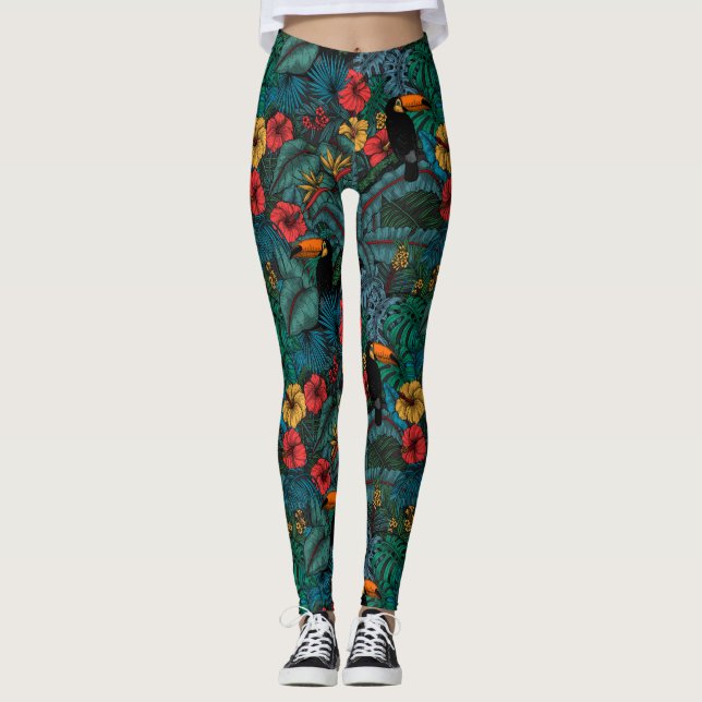 Turistträdgård Leggings (Framsida)