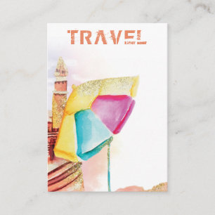 *~* Turistturism i Beach Sand Sea Tavel QR Busin Visitkort