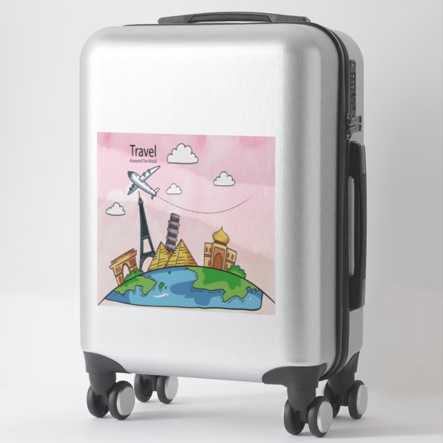 Turistvätt Klistermärken (Resväska)