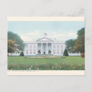 Turistvykort för vintage White House - Reprint Vykort