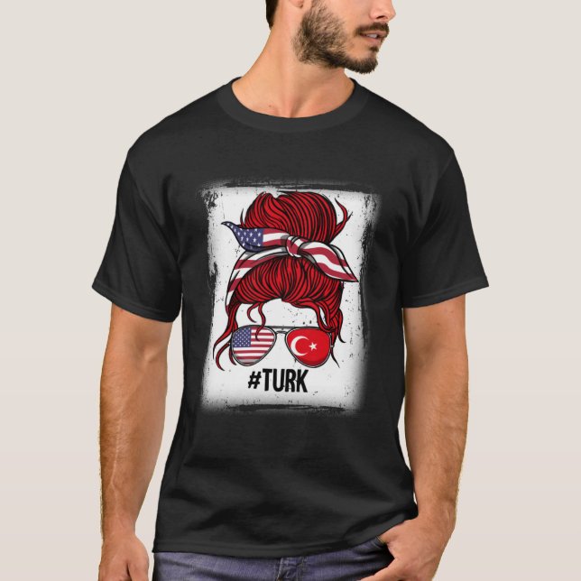 Turk Girl Turkiet Roots T Shirt (Framsida)