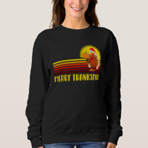 Turk Santa Glad Thanksmas Jul Thanksgiving T Shirt