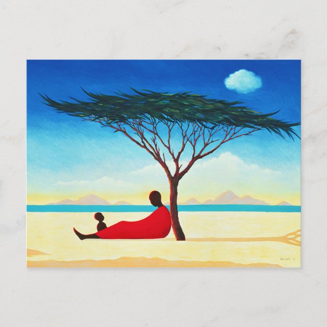 Turkana Eftermiddagen 1994 Vykort (Framsida)