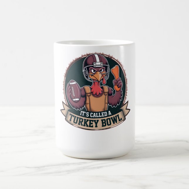 Turkey Bowl Football - It's Called A Turkey Bowl Kaffemugg (Center)