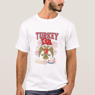 Turkey Flag Patriotic Double-Headed Eagle Celebrat T Shirt