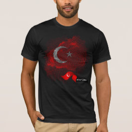 Turkey flag t shirt
