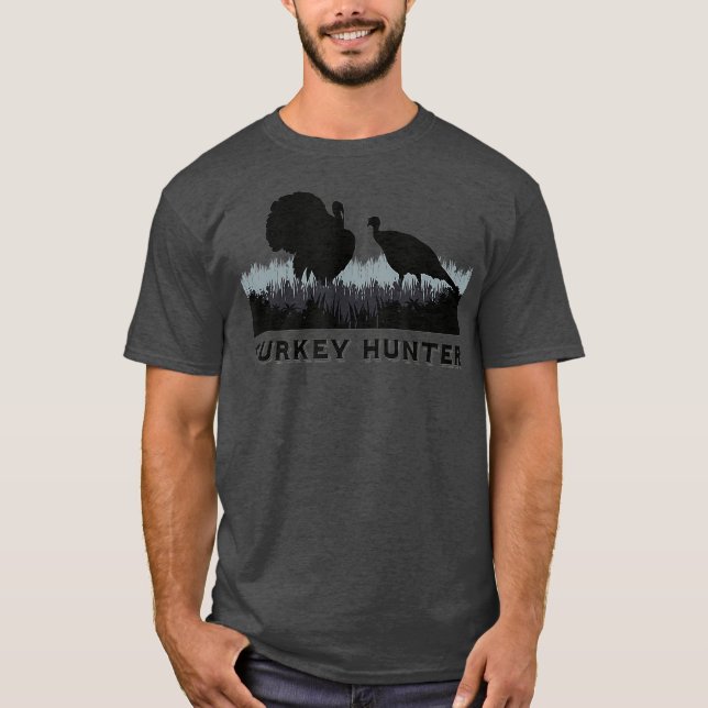 Turkey Hunter  Fun Turkey Hunting Apparel T Shirt (Framsida)