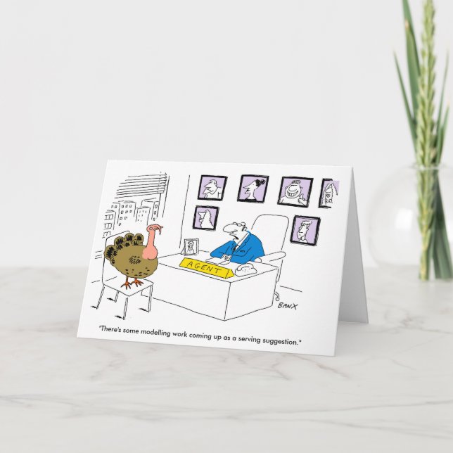 Turkey julkort helgkort (Framsida)