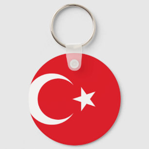Turkey National World Flag Nyckelring