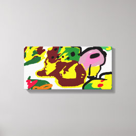 Turkey paint  canvastryck