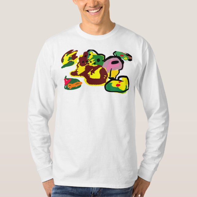 Turkey paint  t shirt (Framsida)