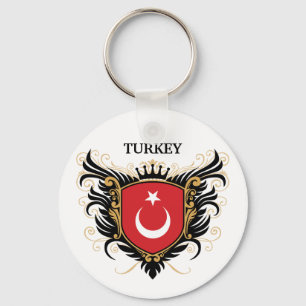 Turkey [personalize] nyckelring