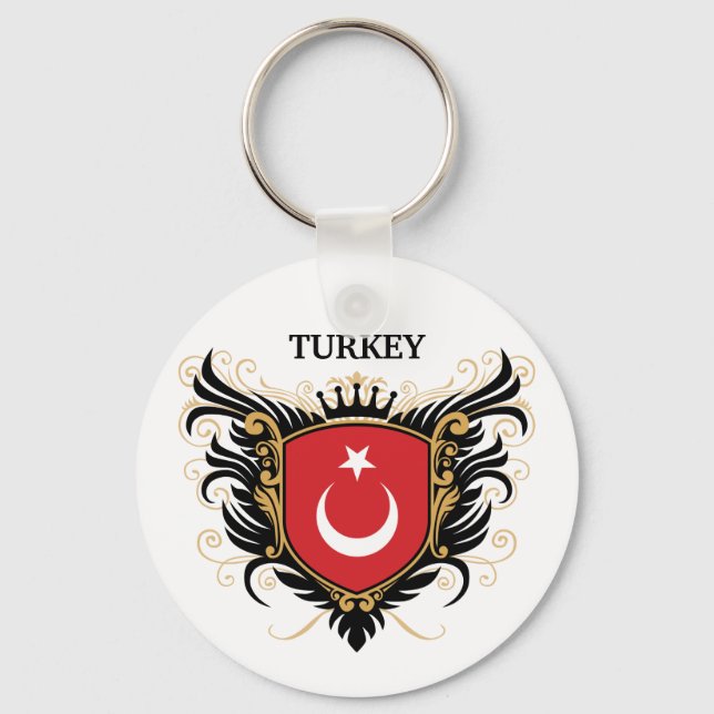 Turkey [personalize] nyckelring (Framsida)