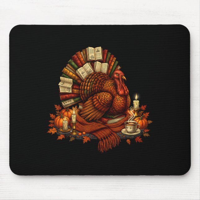 Turkey Reading Books Fall Season Thanksgiving Teac Musmatta (Framsidan)