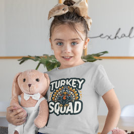 Turkey Squad, Fun Thanksgiving T Shirt