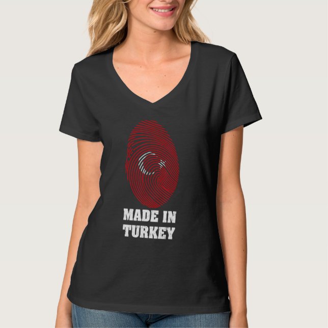 Turkey Türkiye Ankara Istanbul Turkish 6 T Shirt (Framsida)