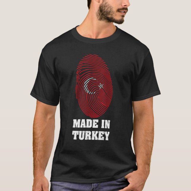 Turkey Türkiye Ankara Istanbul Turkish 6 T Shirt (Framsida)
